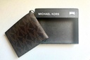 Michael Kors Jet Set Men's Wallet - Brown/Blk - NEW in Box!