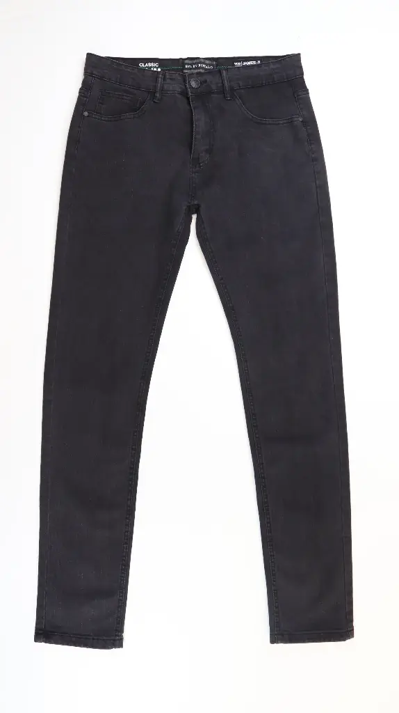 JEANS BFL-40-100 NEGRO STONE WASH JAMEXS-X