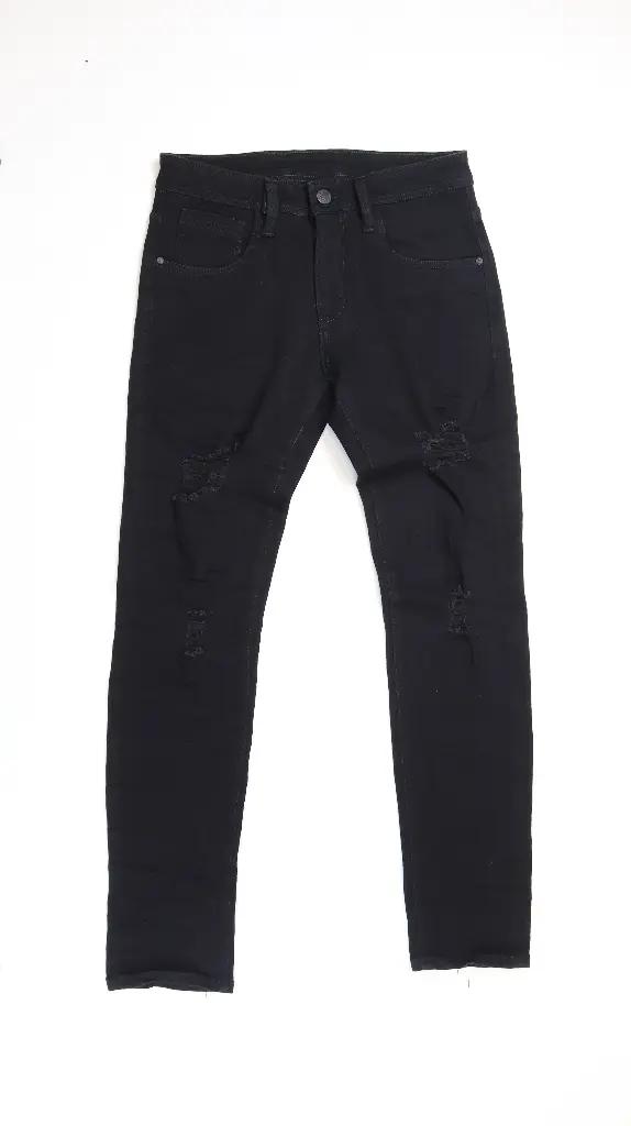 Naturex Drop Fit Mid Rise Skinny Jeans Black