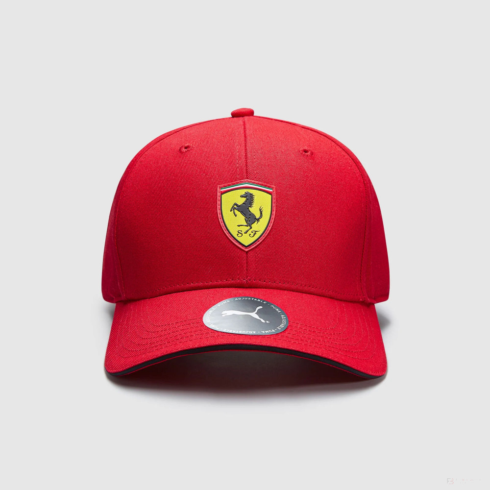 Ferrari Sportwear Style Baseball Cap, Rosso Corsa, Gorra