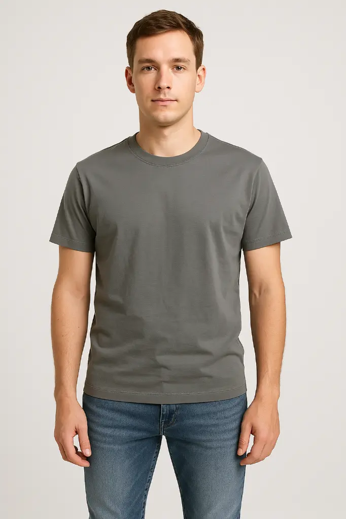 TEE BASICO SHUMBO TW-744 CUELLO REDONDO