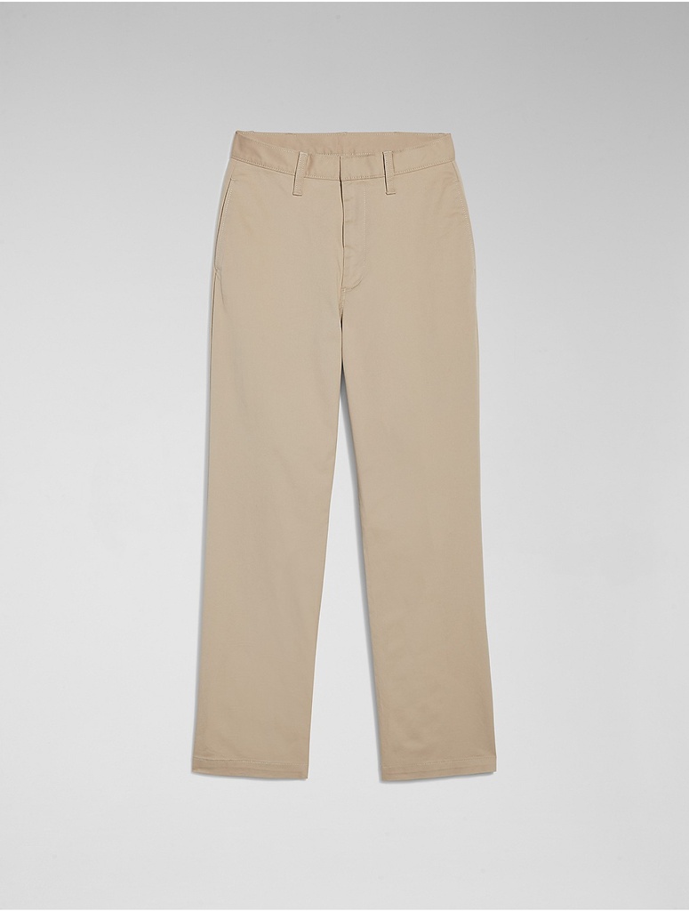 Calvin Klein Women's Straight Stretch Chino - Brown - 31