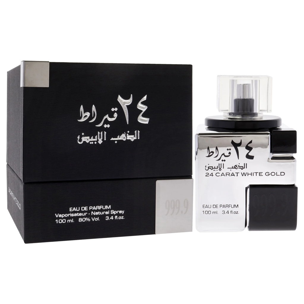 Carat White Gold Eau De Parfum Spray for Unisex 3.4 Oz 24