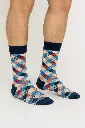 Gino Pompeii Fancy Collection – Calcetines Gráficos con Estilo medias 