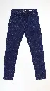 Relaxed Straight Driven Men's Jeans in Dark Blue Sanded- Hummer Jeans