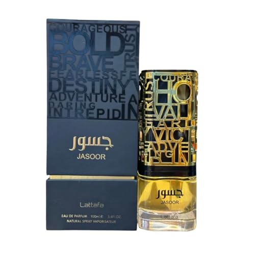 [JFM5811305] Lattafa Jasoor by Lattafa EAU DE PARFUM SPRAY 3.4 OZ for MEN