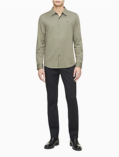 [JFM5818090] Calvin Klein Men's 5-Pocket Pant - Black - 31W X 32L