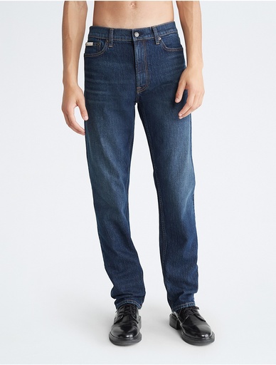 [JFM5818572] Calvin Klein Men's Classic Tapered Fit Jeans - Blue - 31W X 32L