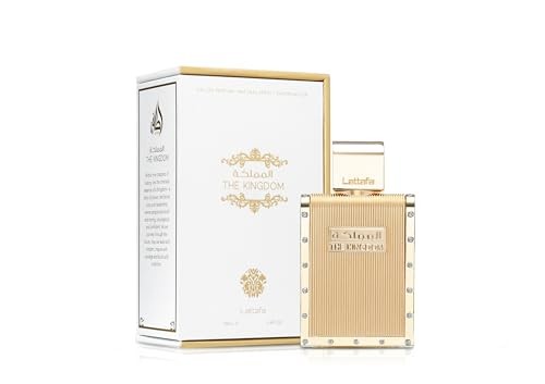 [JFM5818764] Lattafa the Kingdom Eau De Parfum Spray for Men, 3.4 Ounce