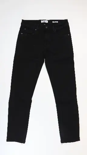 [BS13-A-BK01] Jeans Hummer Dark Black SLIM